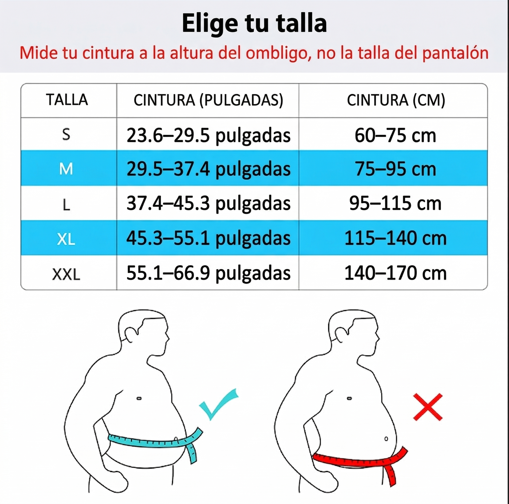 Faja de soporte lumbar para aliviar el dolor de espalda baja y la ciática